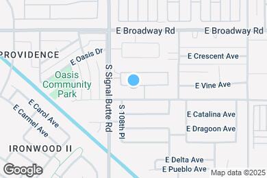 Map image of the property - 10849 E Carol Ave