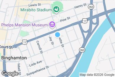 Map image of the property - 33 Fayette St