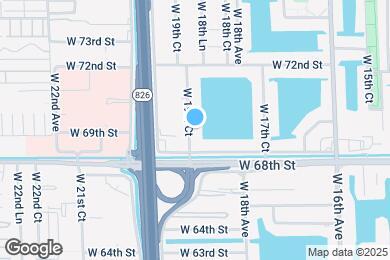 Map image of the property - 6921 W 19th Ct