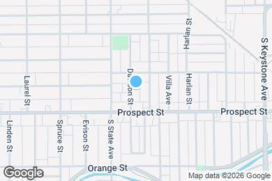 Map image of the property - 1027 Dawson St