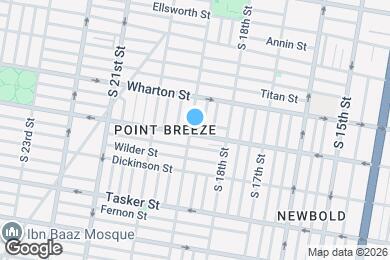 Map image of the property - 1343 S 19th St