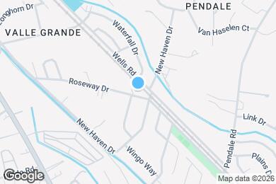 Map image of the property - 8493 Roseway Dr
