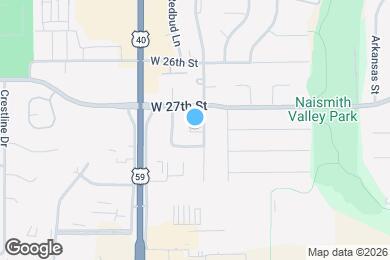 Map image of the property - 2711 Ridge Ct