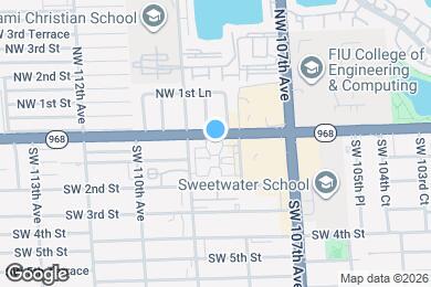 Map image of the property - 10850 W Flagler St