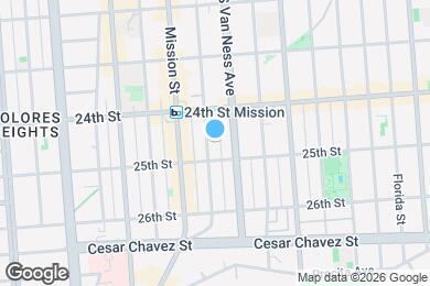 Map image of the property - 959 Capp St