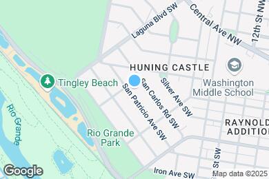 Map image of the property - 1623 San Patricio Ave SW