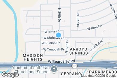 Map image of the property - 20448 N 40th Ave