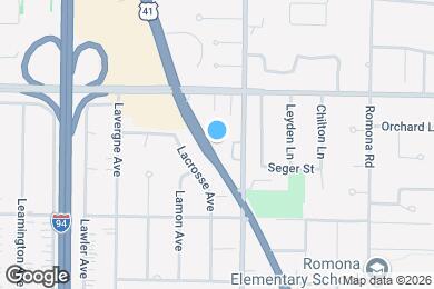 Map image of the property - 804 Skokie Blvd