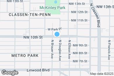 Map image of the property - 1410 NW 10th Street