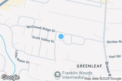Map image of the property - 1512 Berkhard Dr