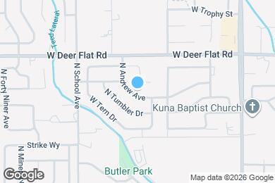 Map image of the property - 1330 N Andrew Dr