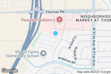 Map image of the property - 9410 W Virginia Ave