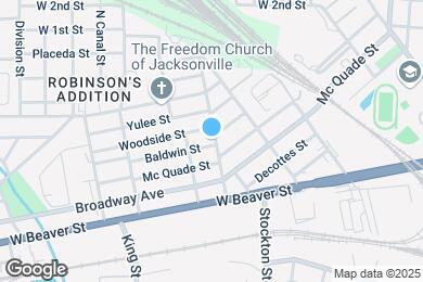 Map image of the property - 2001 Baldwin St