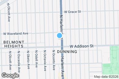 Map image of the property - 3630 N Harlem Ave