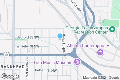 Map image of the property - Vibe at Echo Street West