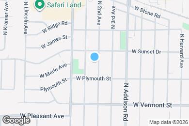 Map image of the property - 540 N 2nd Ave