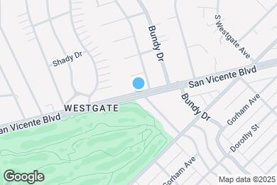 Map image of the property - 12225 San Vicente Blvd