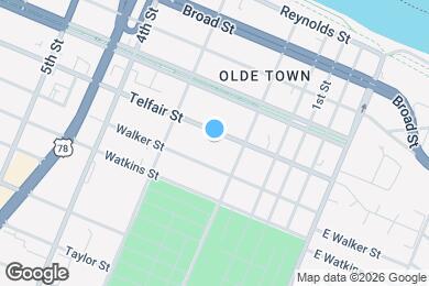 Map image of the property - 228 Telfair St