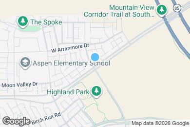 Map image of the property - 6092 W South Jordan Pky