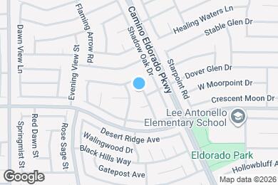 Map image of the property - 6067 Hidden Rock Dr