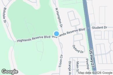 Map image of the property - 1145 Troon Cir