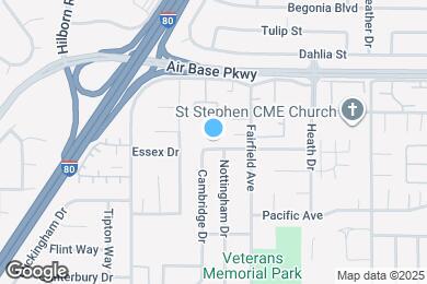 Map image of the property - 1036 Breton Dr