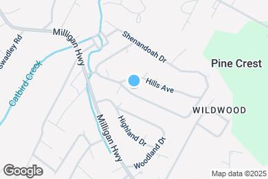 Map image of the property - 143 Shenandoah Dr