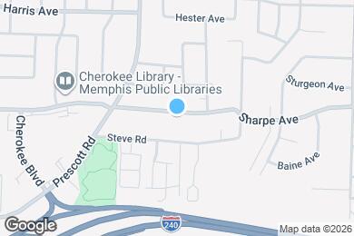 Map image of the property - 3451 Sharpe Ave