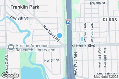 Map image of the property - 626 NW 22nd Rd