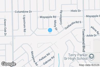 Map image of the property - 6819 Gaillardia Rd S