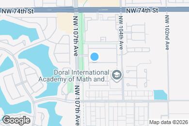 Map image of the property - 10560 NW 69th Ter