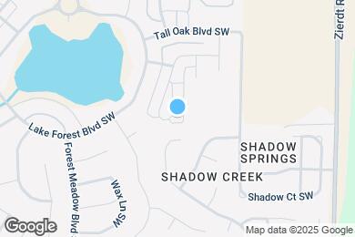 Map image of the property - 3 Atherton Cir SW