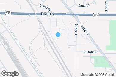 Map image of the property - 875 S Depot St