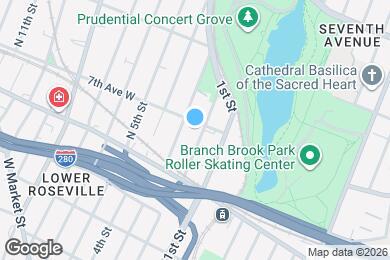 Map image of the property - 308 7th Ave W