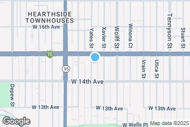 Map image of the property - 1468 Yates St