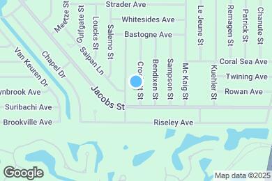 Map image of the property - 2465 Crockett St