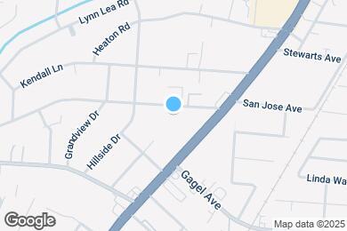 Map image of the property - The San Jose Court Apartment Community