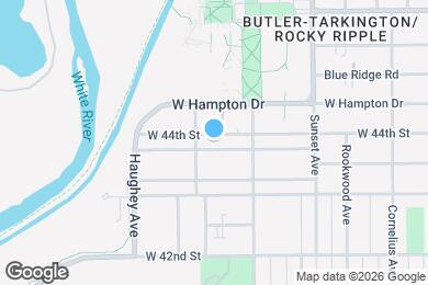 Map image of the property - 737 W 44th St