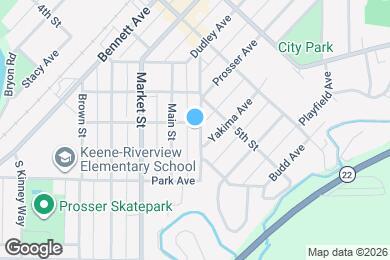 Map image of the property - 801 Guernsey St
