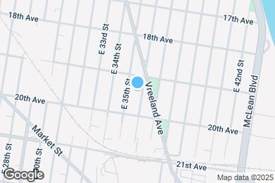 Map image of the property - 444 E 36th St