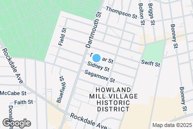 Map image of the property - 93 Sidney St