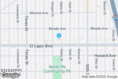 Map image of the property - 4330 Idaho St