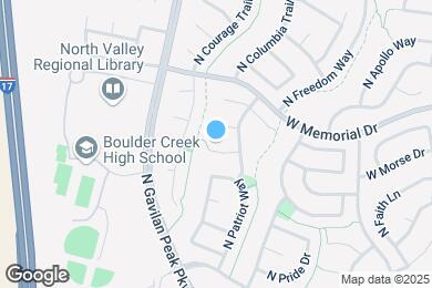 Map image of the property - 3548 W Morse Ct