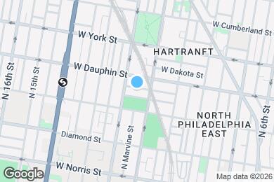 Map image of the property - 1124 W Nevada St