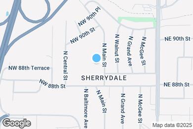 Map image of the property - 8840 N Main St
