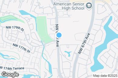 Map image of the property - 17911 NW 68th Ave