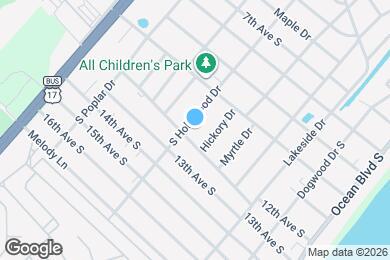 Map image of the property - 1025 S Hollywood Dr