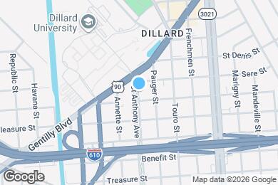 Map image of the property - 3513 Saint Anthony Ave