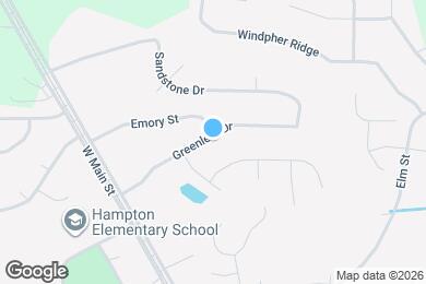 Map image of the property - 128 Greenleaf Dr