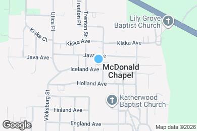 Map image of the property - 5504 Iceland Ave